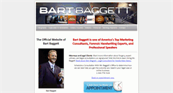 Desktop Screenshot of bartbaggett.com
